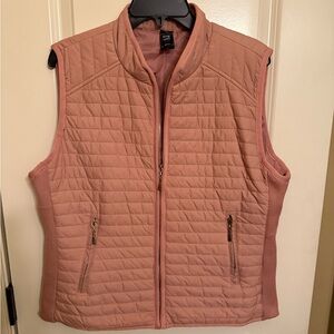 Scrapbook Pink Quilted Vest